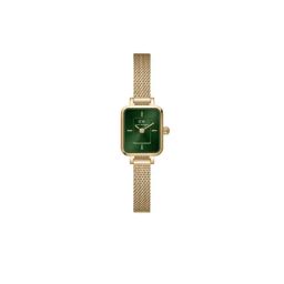 Daniel Wellington Quadro Women Green Rectangle Dial Analog Watch - DW00100653K-image-99