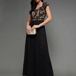 Miss Chase Black Floral Print Jumpsuit-picture-10