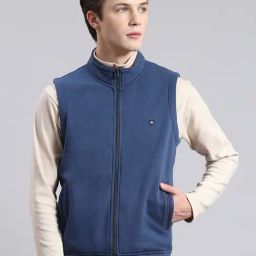Monte Carlo Indigo Regular Fit Sweatshirt-10