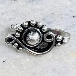 Arte Jewels 925 Sterling Silver Clip On Nosepin for Women & Girls-image-9