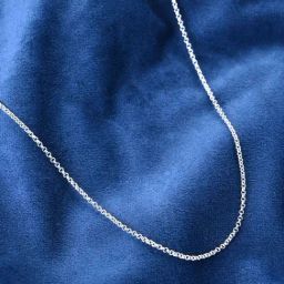 Clara Pure 925 Silver Cable Chain Necklace Gift for Men-image-0