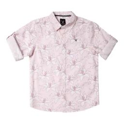 Allen Solly Junior Pink Floral Print Full Sleeves Shirt-image-46