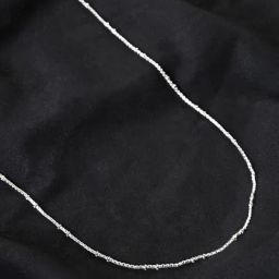 Clara Pure 925 Silver Ball Chain Necklace Gift for Men and Boys-image-10
