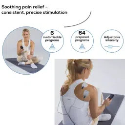 Beurer Rechargeable Battery Digital TENS/EMS Device with Heat Function, EM 59 image 3