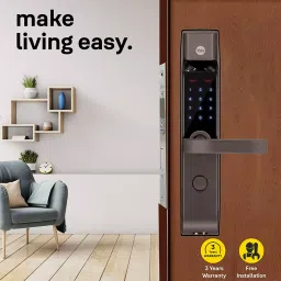 Yale YDM 4115-A, Smart Door Lock with Biometric, Pincode, Mechanical Keys & App Enabled Access image 2
