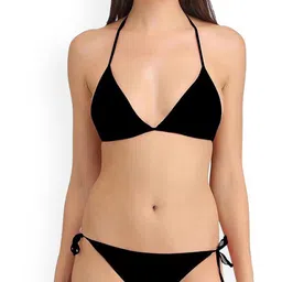 Dahr Halter Neck Swim Bikini Set-image-80