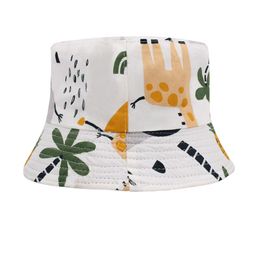 JENNA Unisex Kids White Self Design Sun Hat-7