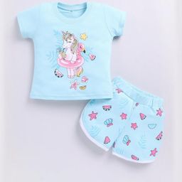 carrydreams Girls Blue Clothing Set-image-116