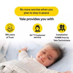 Yale YDM 4115-A, Smart Door Lock with Biometric, Pincode, Mechanical Keys & App Enabled Access image 5