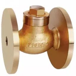 Zoloto 25 mm Bronze Flanged Check Valve 1044-image-73