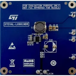STMicroelectronics Synchronous Step-Down Switching Regulator Board 1.5 A 38 V, STEVAL-L6981NDR-44