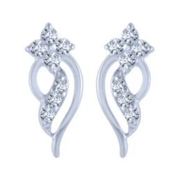 P.C. Chandra Jewellers 18 kt Gold & Diamond Earrings-image-44
