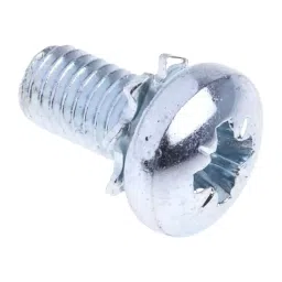 RS PRO M5x10 mm Zinc Plated Steel Pan Head Sems Screw External Tooth Washer, 278736 (Bag of 100 Pcs)-20