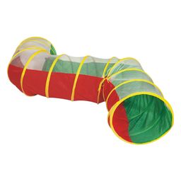 FunBlast Foldable Tunnel Tent - Multicolour-21