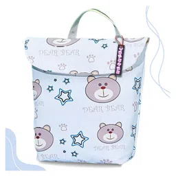 Bembika Multipurpose Diaper Bag Organizing Pouch Cute Bear - Light Blue-picture-15