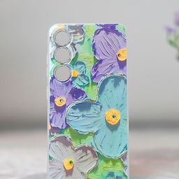 PEEPERLY Floral Printed Samsung Galaxy S23 Plus 5G Back Case Mobile Accessories-23
