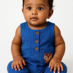 Greendeer Kids Embroidered Pure Cotton Romper-image-16