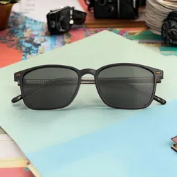 Ted Smith Unisex Wayfarer Sunglasses with Polarised and UV Protected Lens-10
