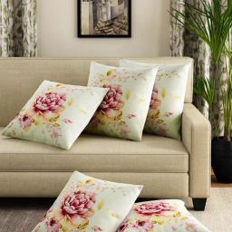 Swayam Multicolor Cotton 40 cm x 40 cm Cushion Covers - Set of 5-image-56