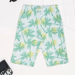 Pantaloons Junior Boys Vanilla Ice Printed Shorts-image-47