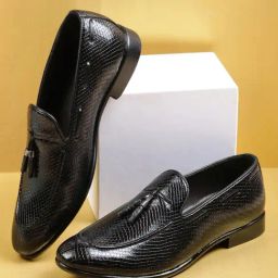 V8 By Ruosh Men's Coby Black Boat Shoes-picture-47