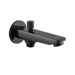 Parryware Spout with Diverter Praseo Shiny Black Chrome Finish, G5828A5-image-25
