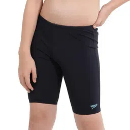 Speedo Kids Navy Solid Jammer-image-77
