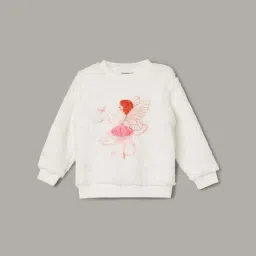 Juniors by Lifestyle White Printed Regular Fit Sweatshirt-image-77