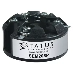 STATUS Temperature Transmitter, Pt100, Panel, SEM206/P-45
