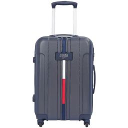 TOMMY HILFIGER Wyoming Navy 4 Wheels Medium Hard Cabin Trolley Bag 66 cm-image-8