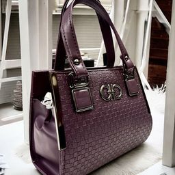 SKORPIO Textured PU Structured Handheld Bag-43