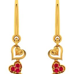 P.C. Chandra Jewellers 18k Gold Earrings for Women-picture-38