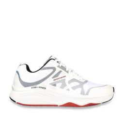 Skechers Men's  D'LUX FITNESS-BOX JUMP White Black Red Casual Lace Up Shoe-image-72