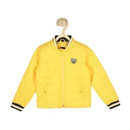 Allen Solly Junior Yellow Regular Fit Full Sleeves Jacket-image-46