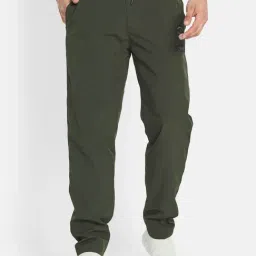 Octave Olive Regular Fit Trackpants-image-17