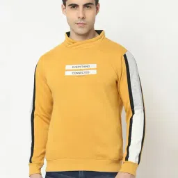 Crimsoune Club Mustard Regular Fit Printed Sweatshirt-picture-32