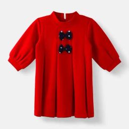 Nauti Nati Girls Red Regular Fit Dress-picture-10