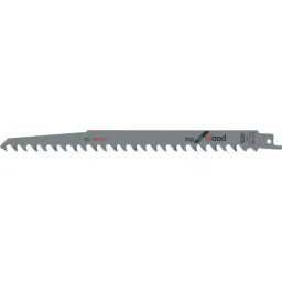 BOSCH 240 mm S1542K Top for Wood Reciprocating Saw Blade (Pack of 2 Piece) - 2608650681-77