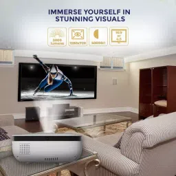 DigiCast Projector 2000 Lm Brightness Display Wi-Fi Miracast, DC850 image 2