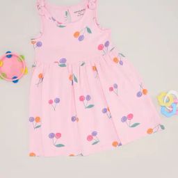 Pantaloons Baby Pink Dress-image-126