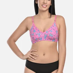 StyFun Women Pink Printed Lingerie Set-image-20