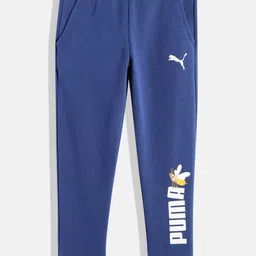 Puma Kids Small World Brand Logo Regular Fit Joggers-image-41
