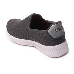 CLYMB Men Grey Mesh Running Non-Marking Shoes image 3