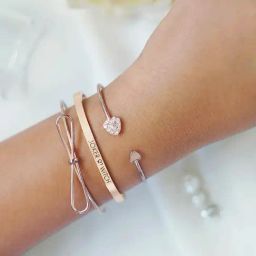 Joker & Witch Veronica Cuffs Bracelet for Women Set of 3-24