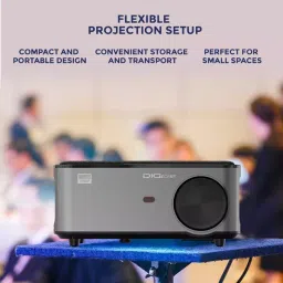DigiCast Projector 3800 Lm Brightness Smart Android 9.0, DC8T8 image 5