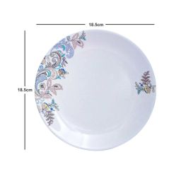 Servewell Flourish Multicolor Melamine Side Plate  - Set of 6 image 3