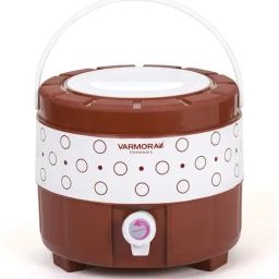 Varmora Breza Brown Plastic Insulated Water Jug - 6 L-35