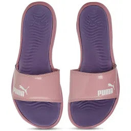 Puma Women's Silvia V4 Peach Slides image 2