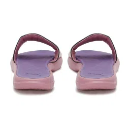 Puma Women's Silvia V4 Peach Slides image 4