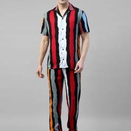 Hancock Multi Regular Fit Print Lounge Sets-picture-8